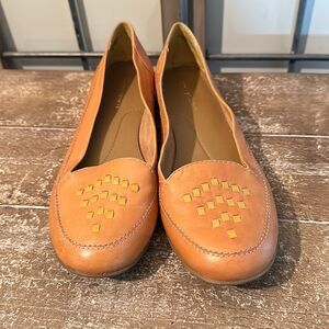 Easy spirit, women’s flat shoe leather size 10